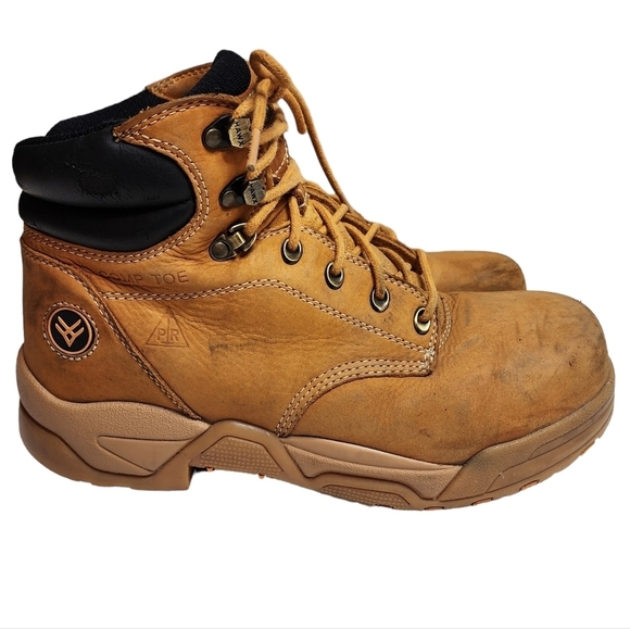 HAWX MEN'S ENFORCER LACE-UP WORK BOOTS - COMPOSITE TOE. Size 10.5EE. - Picture 2 of 16